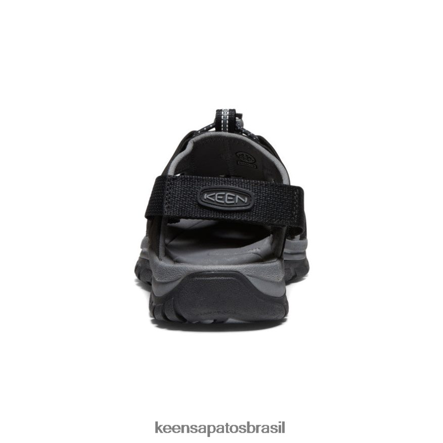 KEEN calçados J8VDXX219 preto/cinza aço sandalia rapids h2 homens