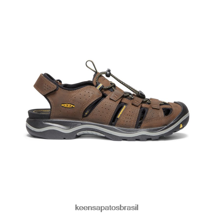 KEEN calçados J8VDXX296 bisonte/preto rialto homens