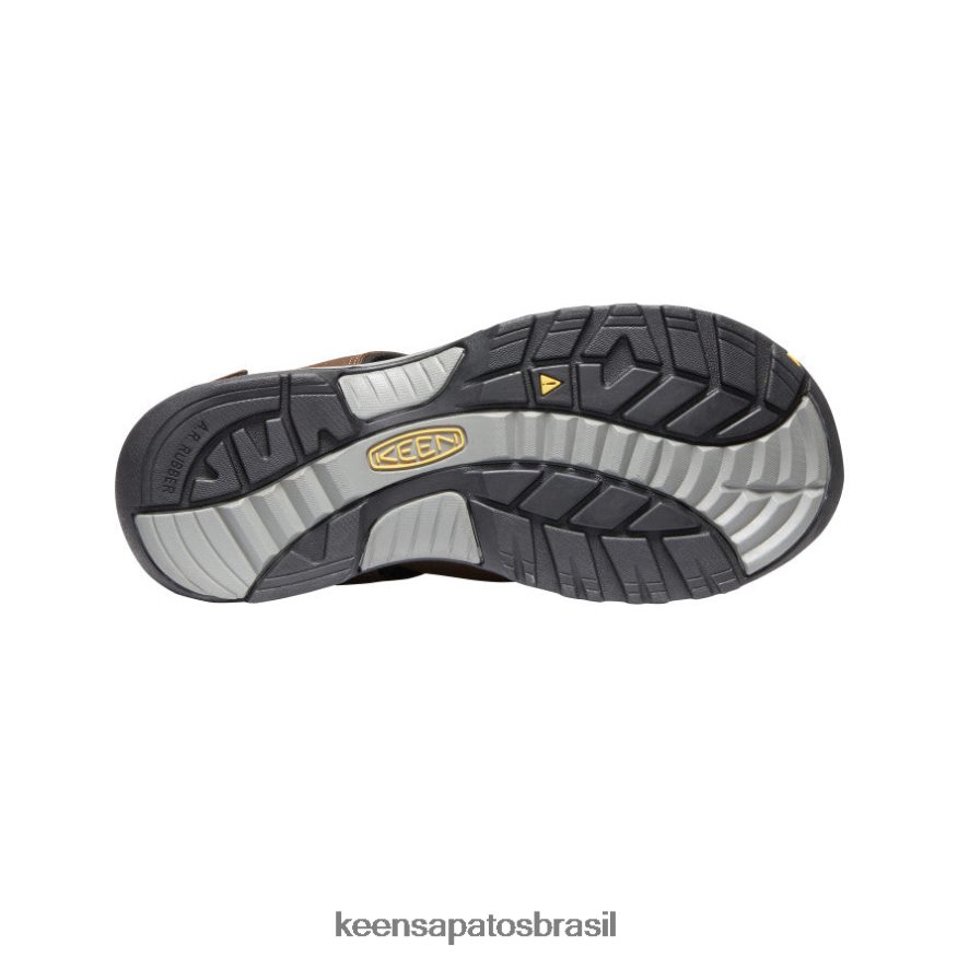 KEEN calçados J8VDXX296 bisonte/preto rialto homens