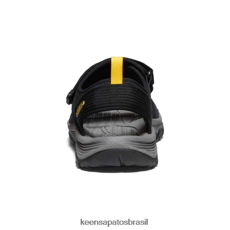 KEEN calçados J8VDXX318 Preto amarelo targhee iii dedo aberto h2 homens