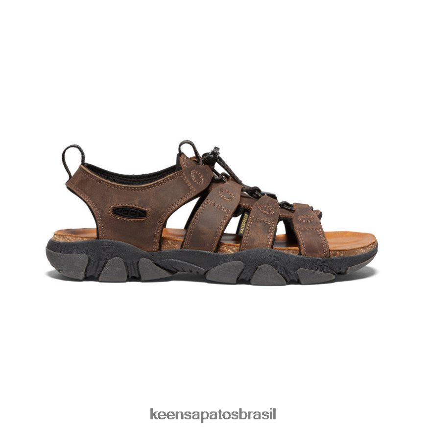 KEEN calçados J8VDXX34 bisonte/preto sandalia daytona ii homens