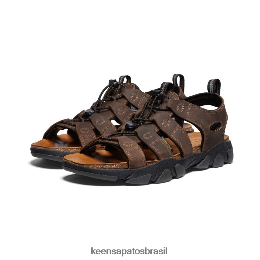 KEEN calçados J8VDXX34 bisonte/preto sandalia daytona ii homens