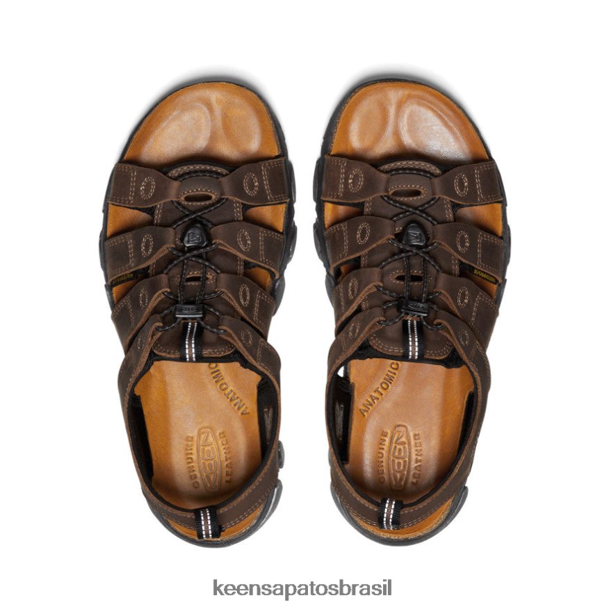 KEEN calçados J8VDXX34 bisonte/preto sandalia daytona ii homens