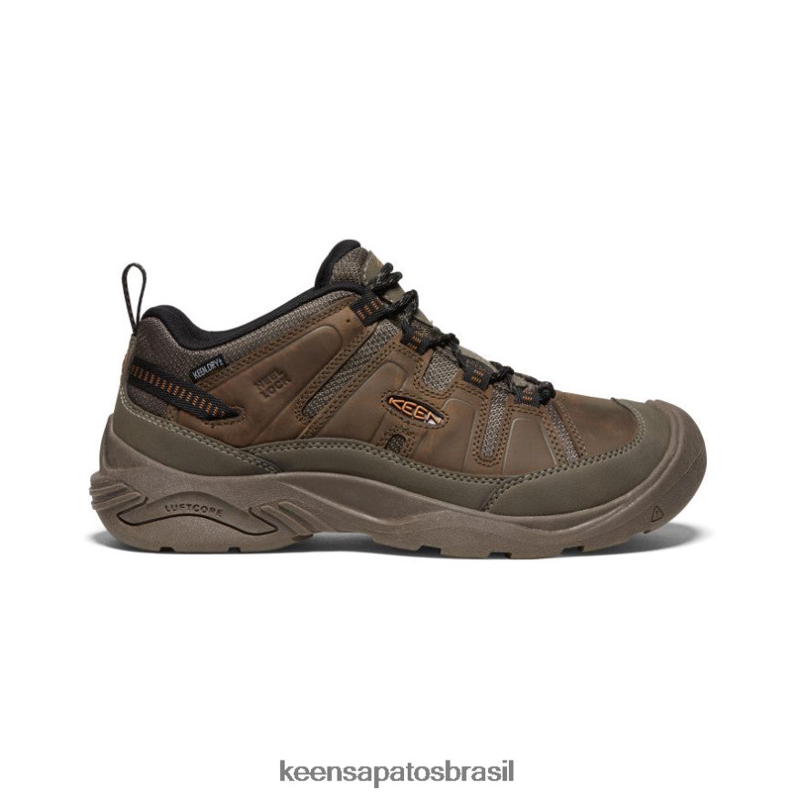 KEEN calçados J8VDXX104 cantina/curry sapato impermeável circadia homens
