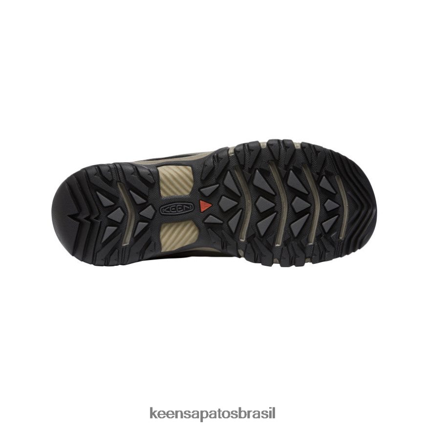 KEEN calçados J8VDXX148 corda elástica/preta targhee iii à prova d'água homens