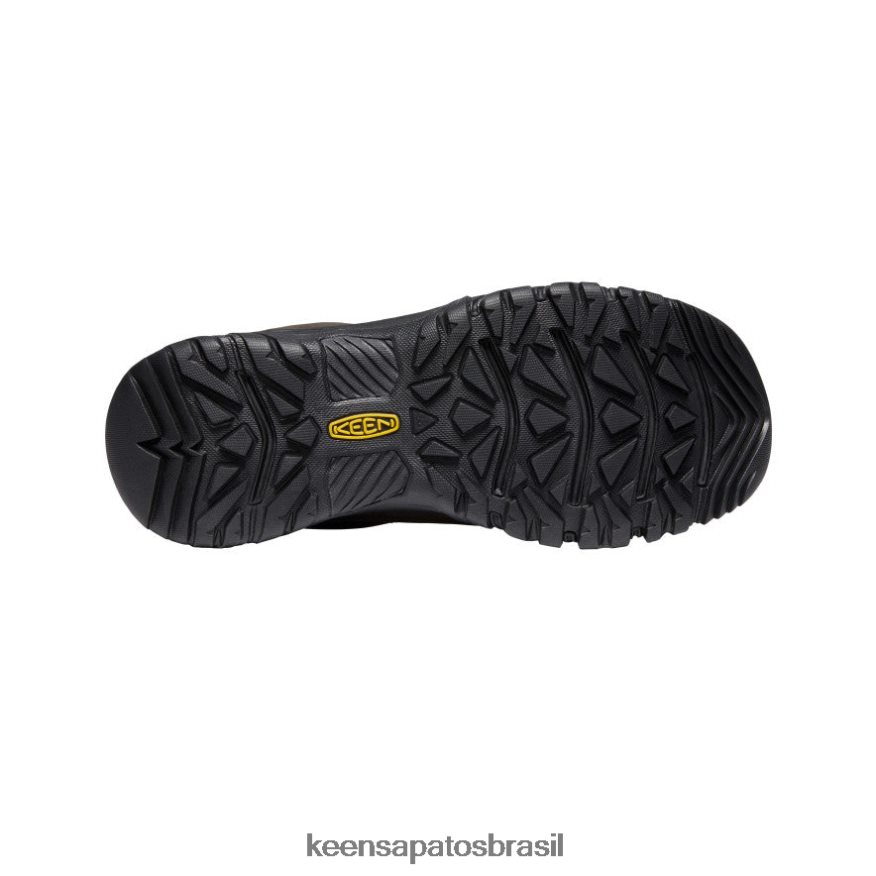 KEEN calçados J8VDXX203 terra escura/cobertura morta sapato oxford targhee iii homens