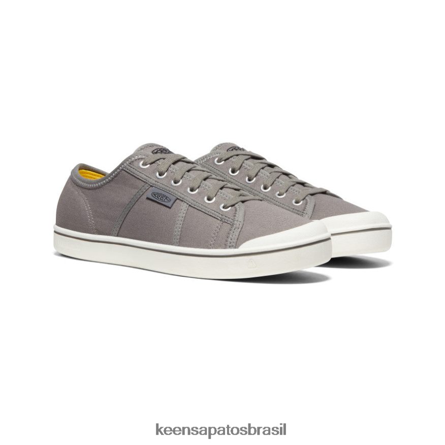 KEEN calçados J8VDXX263 cinza aço/branco estrela tênis Eldon homens
