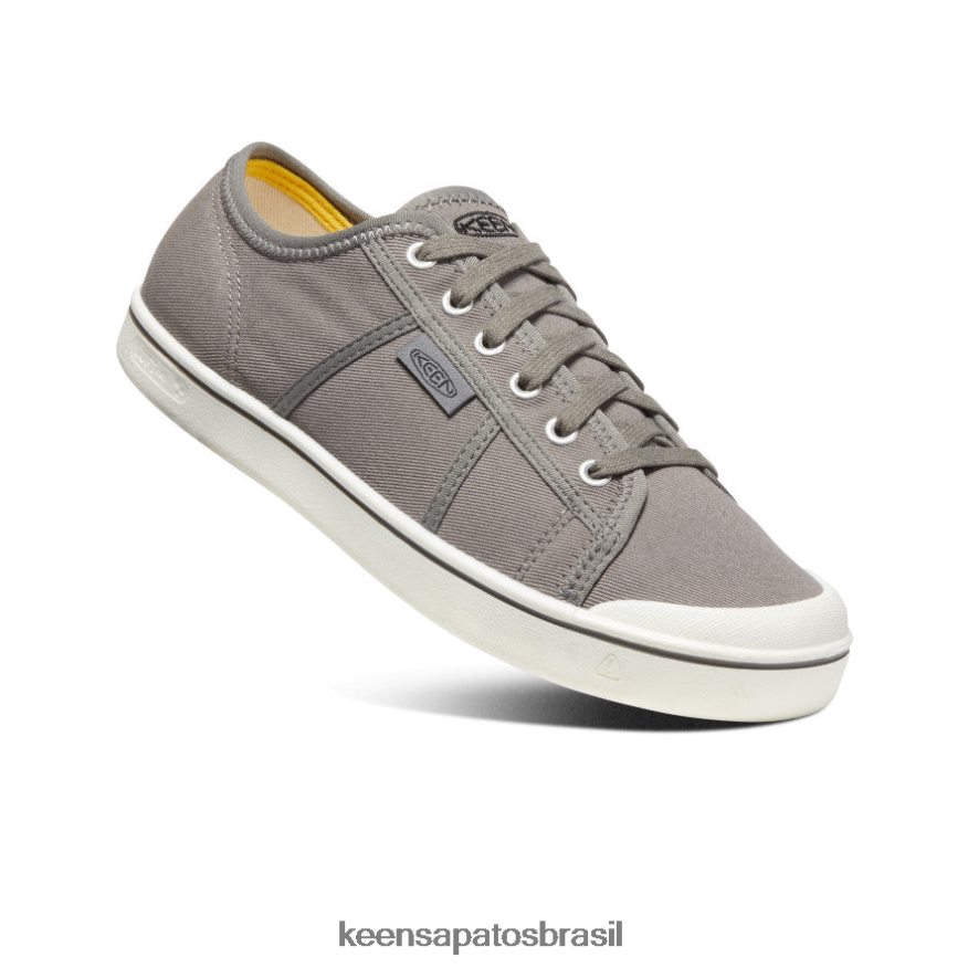 KEEN calçados J8VDXX263 cinza aço/branco estrela tênis Eldon homens