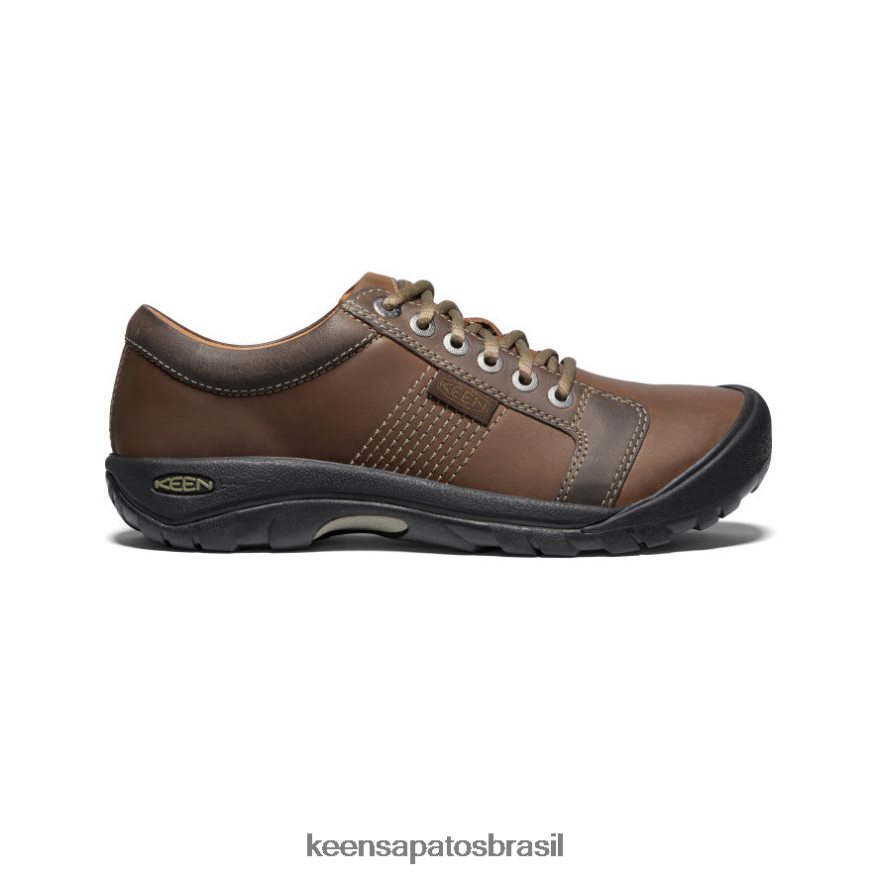 KEEN calçados J8VDXX312 chocolate marrom Austin homens