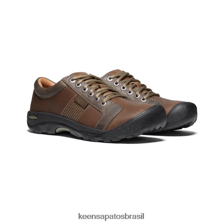 KEEN calçados J8VDXX312 chocolate marrom Austin homens
