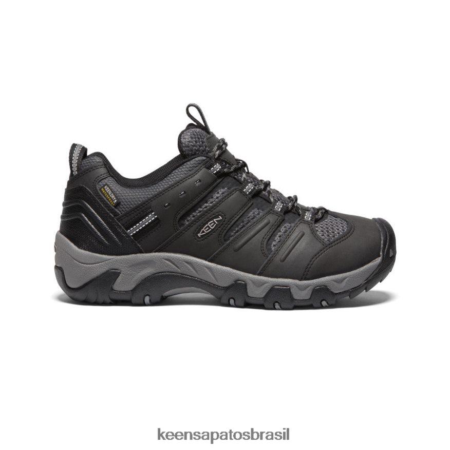KEEN calçados J8VDXX360 preto/chuvisco sapato impermeável koven homens
