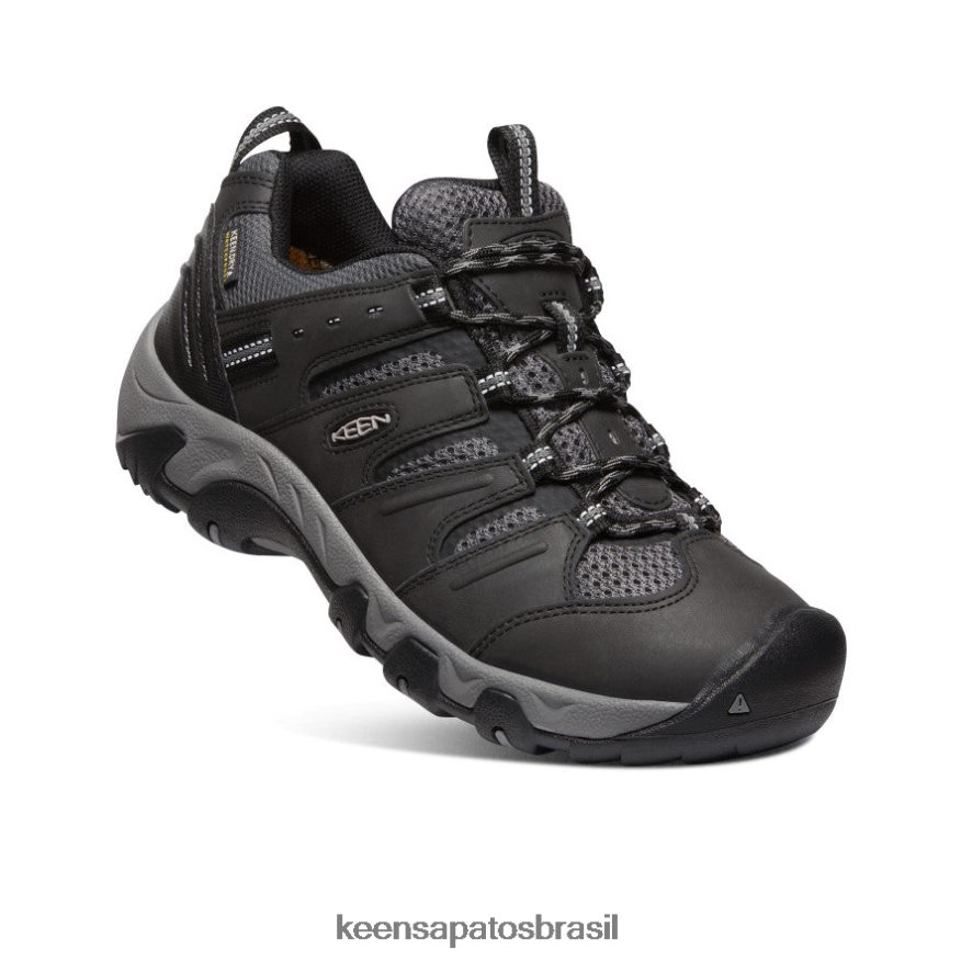 KEEN calçados J8VDXX360 preto/chuvisco sapato impermeável koven homens