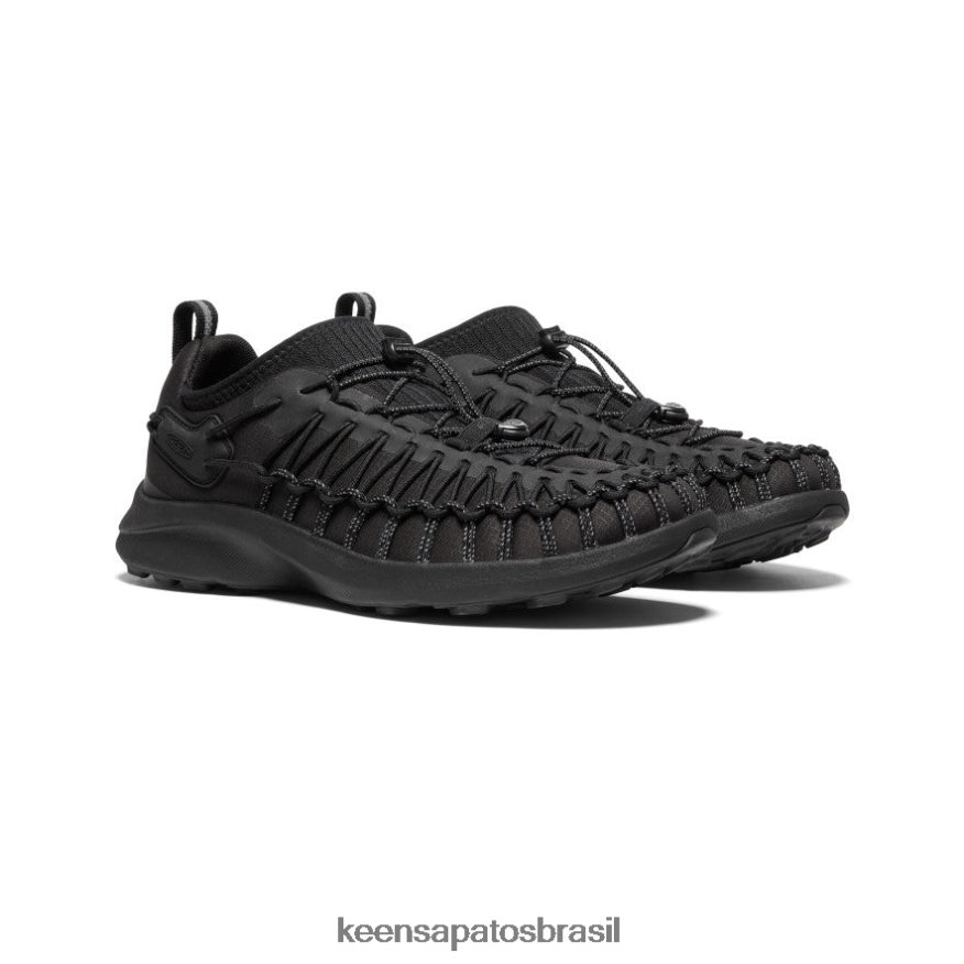 KEEN calçados J8VDXX385 preto tênis uneek snk homens