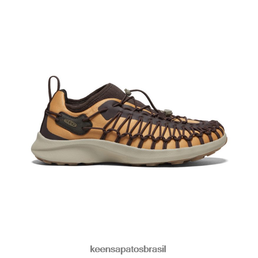 KEEN calçados J8VDXX387 maçã canela/grão de café tênis uneek snk homens