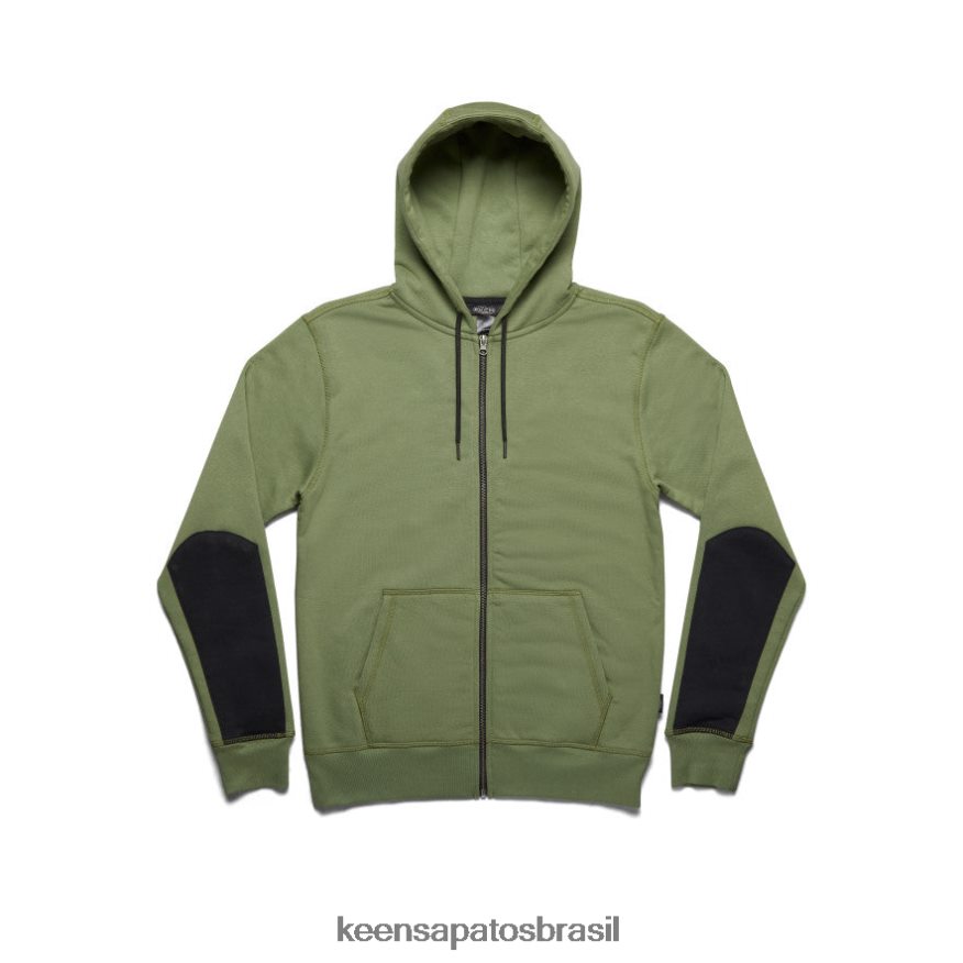 KEEN roupas J8VDXX340 olivina moletom pnw homens