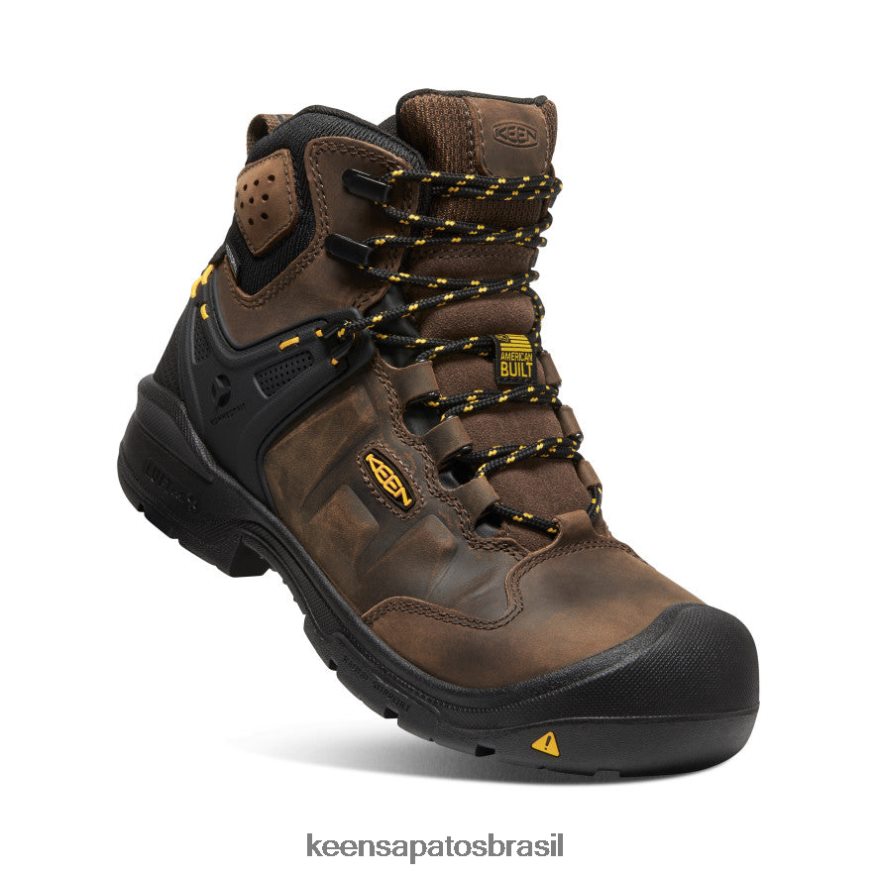 KEEN calçados J8VDXX617 terra escura/preta dover 6