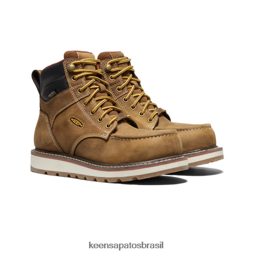 KEEN calçados J8VDXX655 belga/concha de areia Cincinati 6