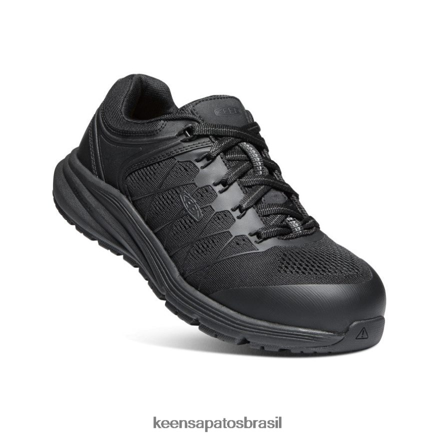 KEEN calçados J8VDXX593 Corvo Preto energia vista (dedo do pé de fibra de carbono) mulheres