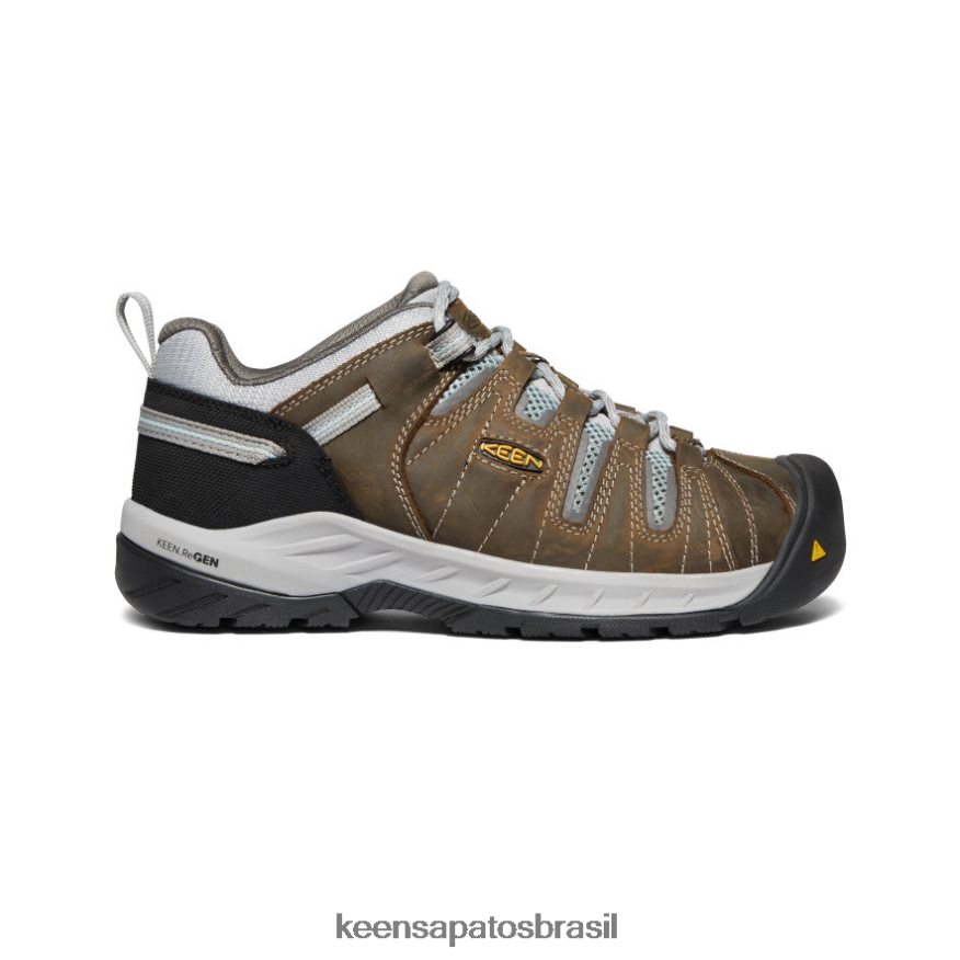 KEEN calçados J8VDXX635 cascata marrom/spray surf pederneira ii (biqueira de aço) mulheres