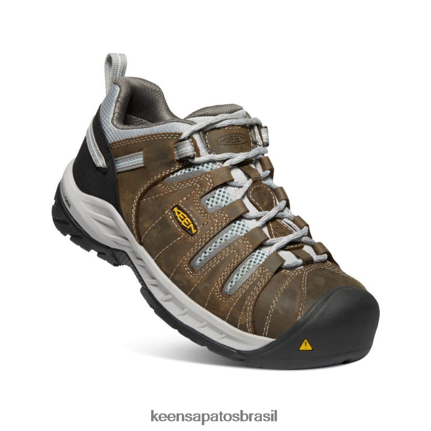 KEEN calçados J8VDXX635 cascata marrom/spray surf pederneira ii (biqueira de aço) mulheres
