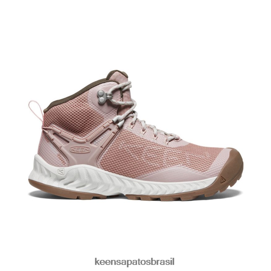 KEEN calçados J8VDXX471 chicote fulvo/pêssego bota impermeável nxis evo mulheres