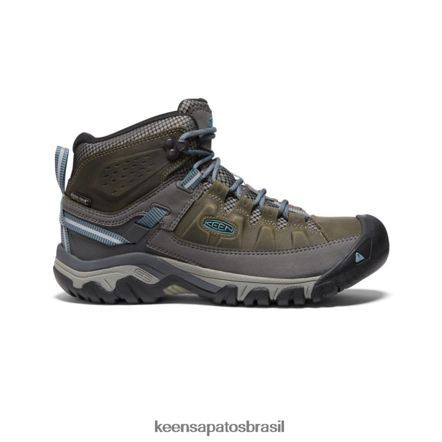 KEEN calçados J8VDXX570 ímã/azul atlântico targhee iii impermeável médio mulheres