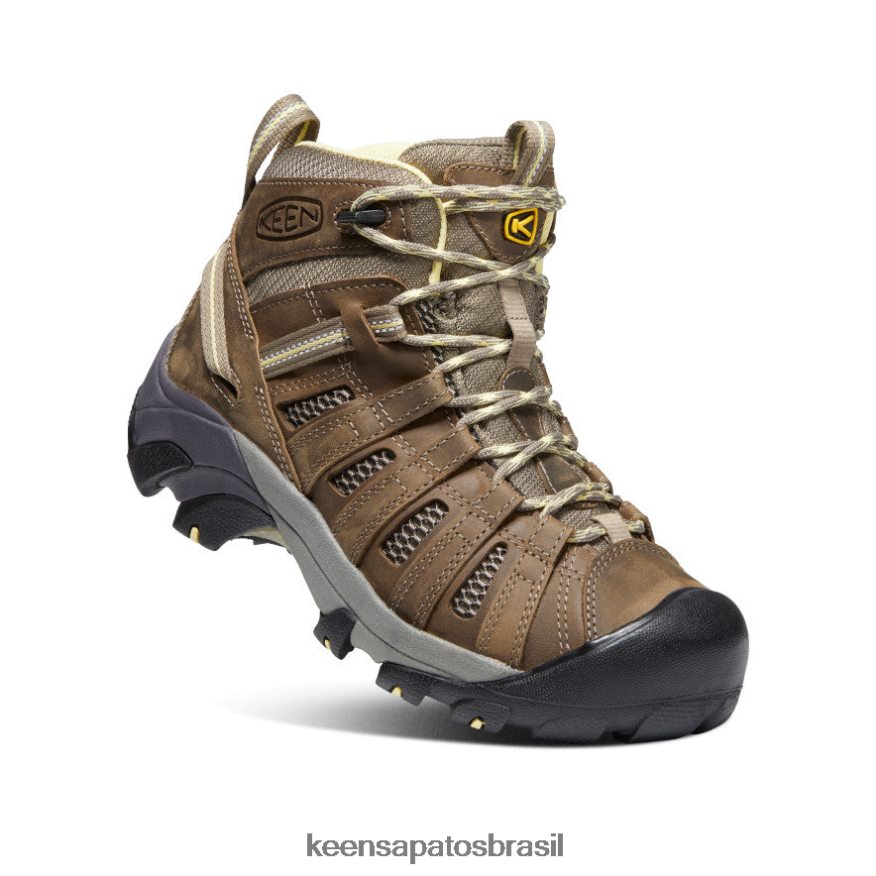 KEEN calçados J8VDXX584 tigrado/creme viajante médio mulheres