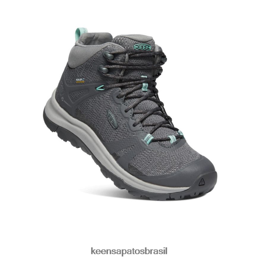 KEEN calçados J8VDXX589 onda magnética/oceânica bota impermeável terradora ii mulheres