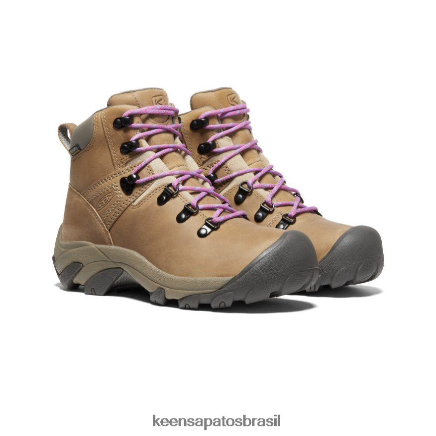 KEEN calçados J8VDXX609 safari/lavanda inglesa Pirenéus mulheres