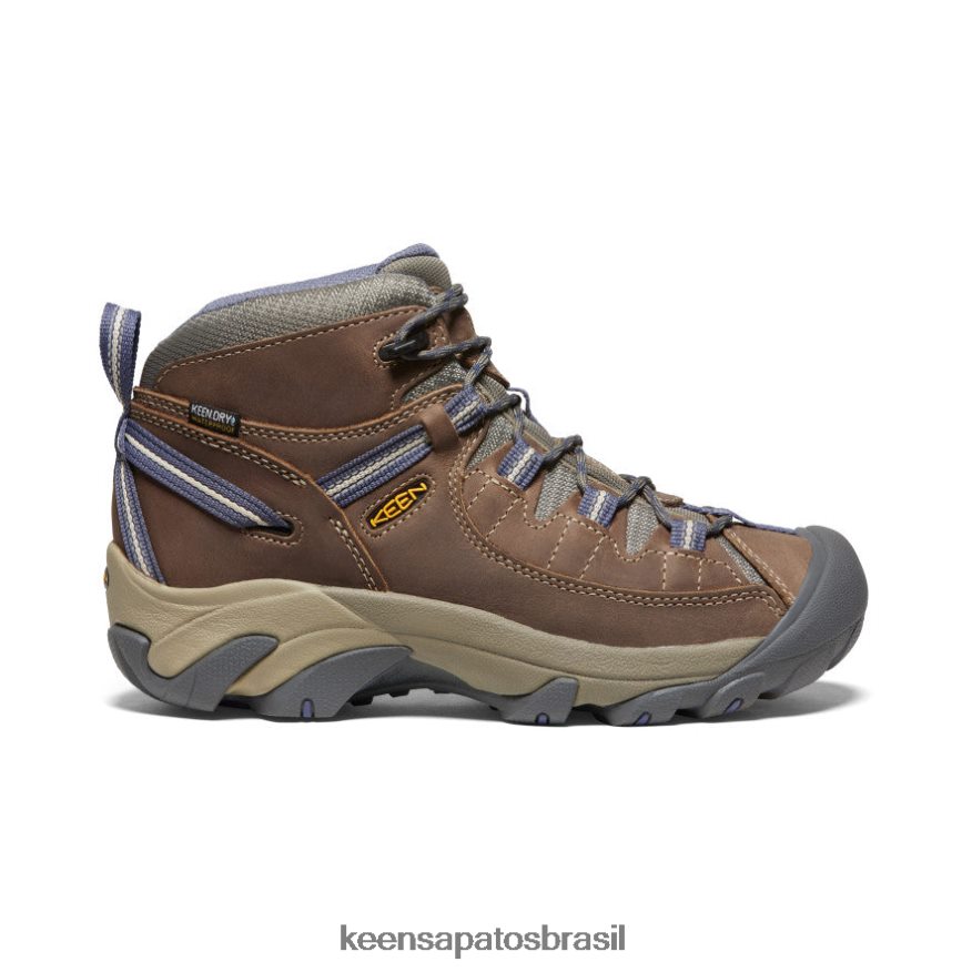 KEEN calçados J8VDXX619 cabra/coroa azul targhee ii impermeável médio mulheres