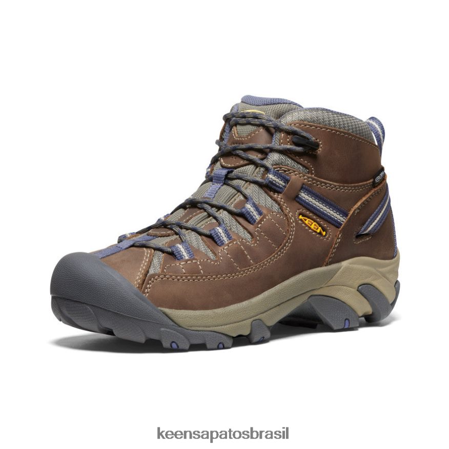 KEEN calçados J8VDXX619 cabra/coroa azul targhee ii impermeável médio mulheres