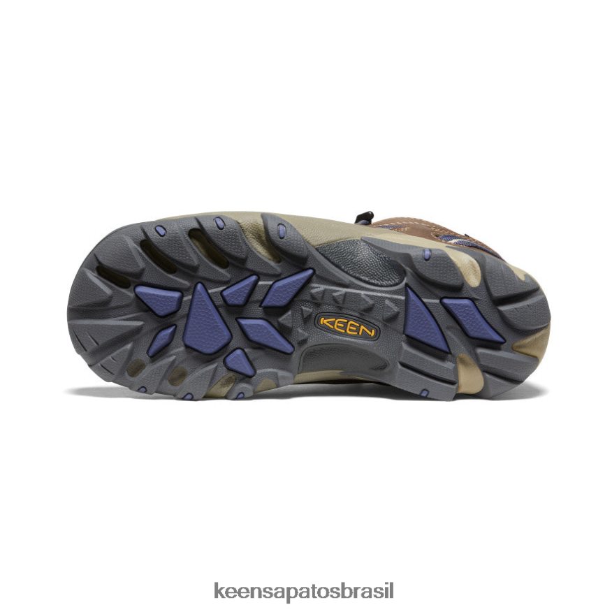 KEEN calçados J8VDXX619 cabra/coroa azul targhee ii impermeável médio mulheres