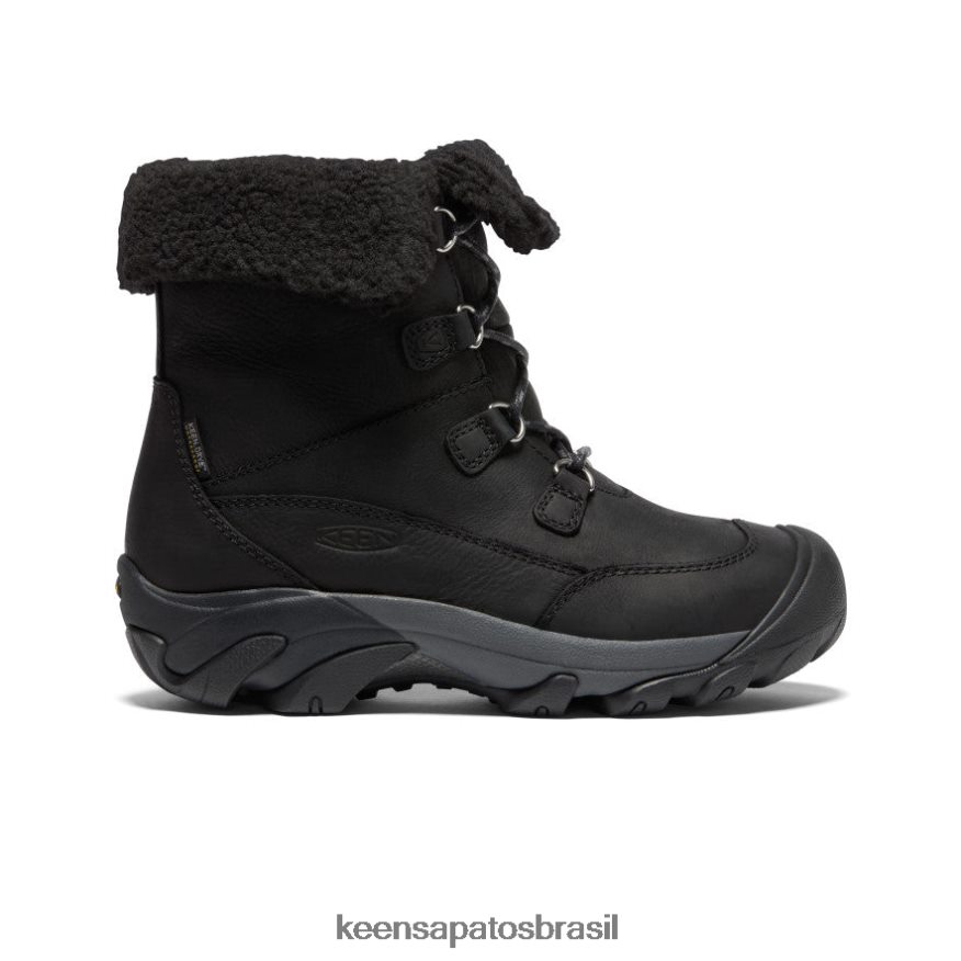 KEEN calçados J8VDXX678 preto bota curta impermeável betty mulheres