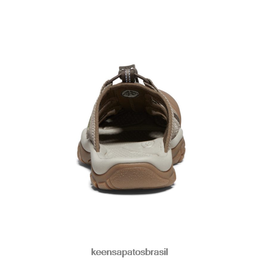 KEEN calçados J8VDXX455 lobo de madeira/estragão slide de Nova Iorque mulheres