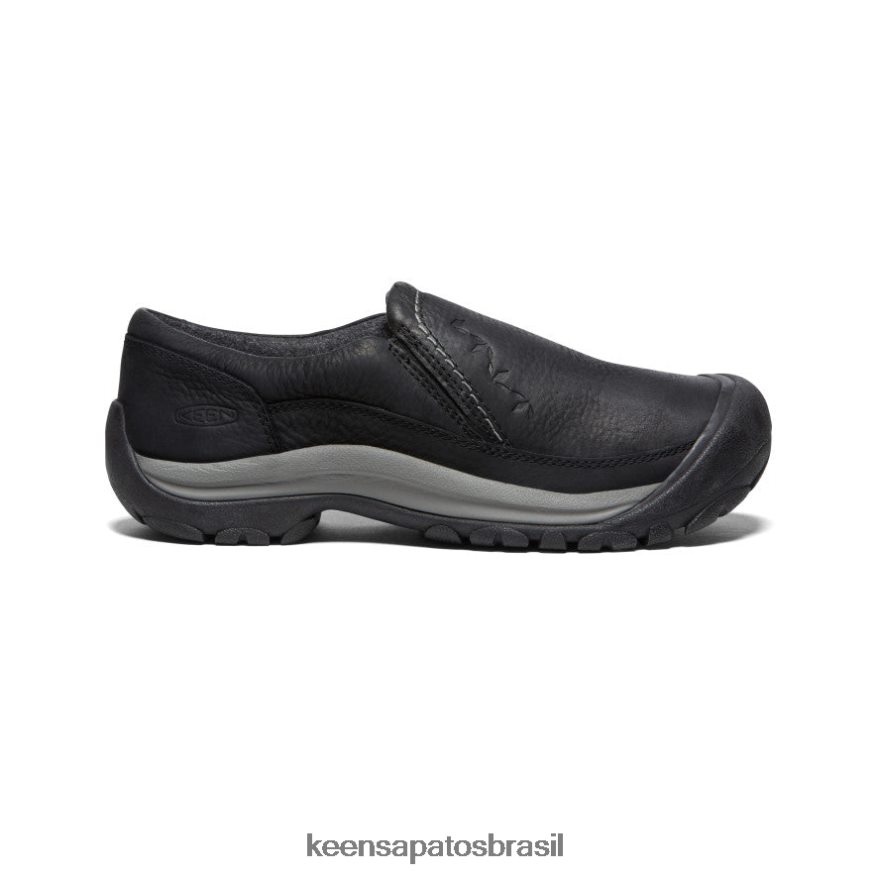 KEEN calçados J8VDXX695 preto/cinza aço sapato slip-on de inverno kaci iii mulheres