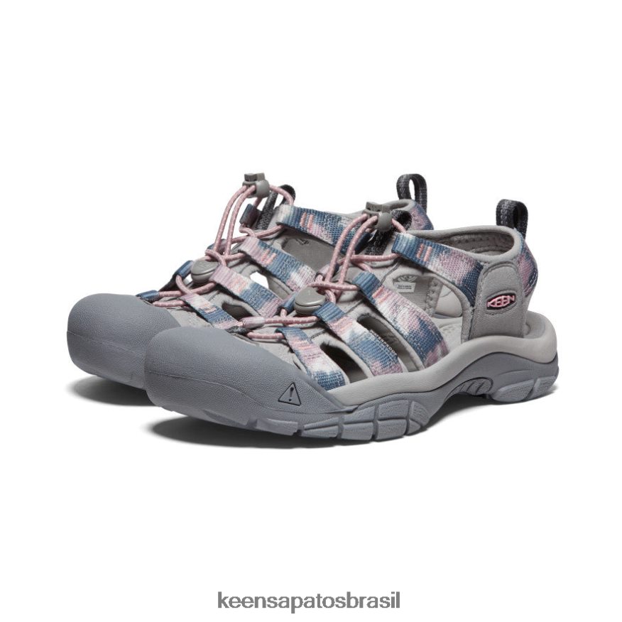 KEEN calçados J8VDXX408 fulvo/tie dye Nova Iorque h2 mulheres