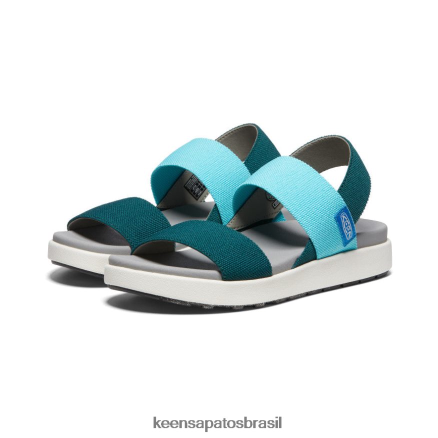 KEEN calçados J8VDXX417 musgo marinho/ipanema sandália elle tiracolo mulheres