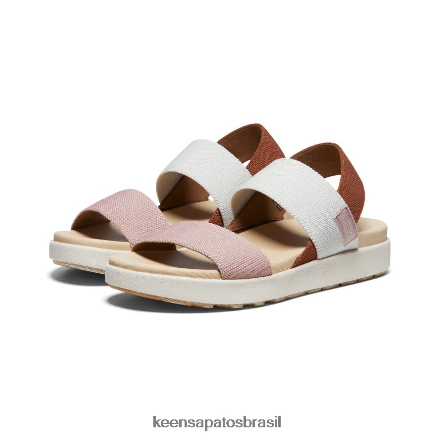 KEEN calçados J8VDXX421 casco de tartaruga/bétula sandália elle tiracolo mulheres