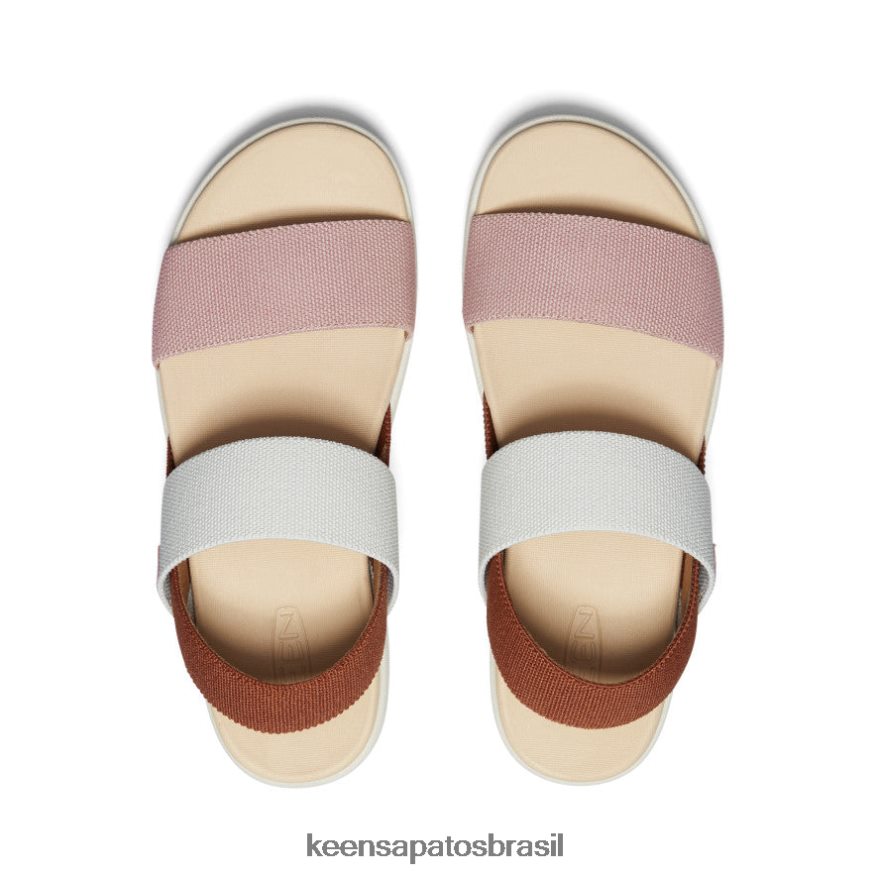 KEEN calçados J8VDXX421 casco de tartaruga/bétula sandália elle tiracolo mulheres