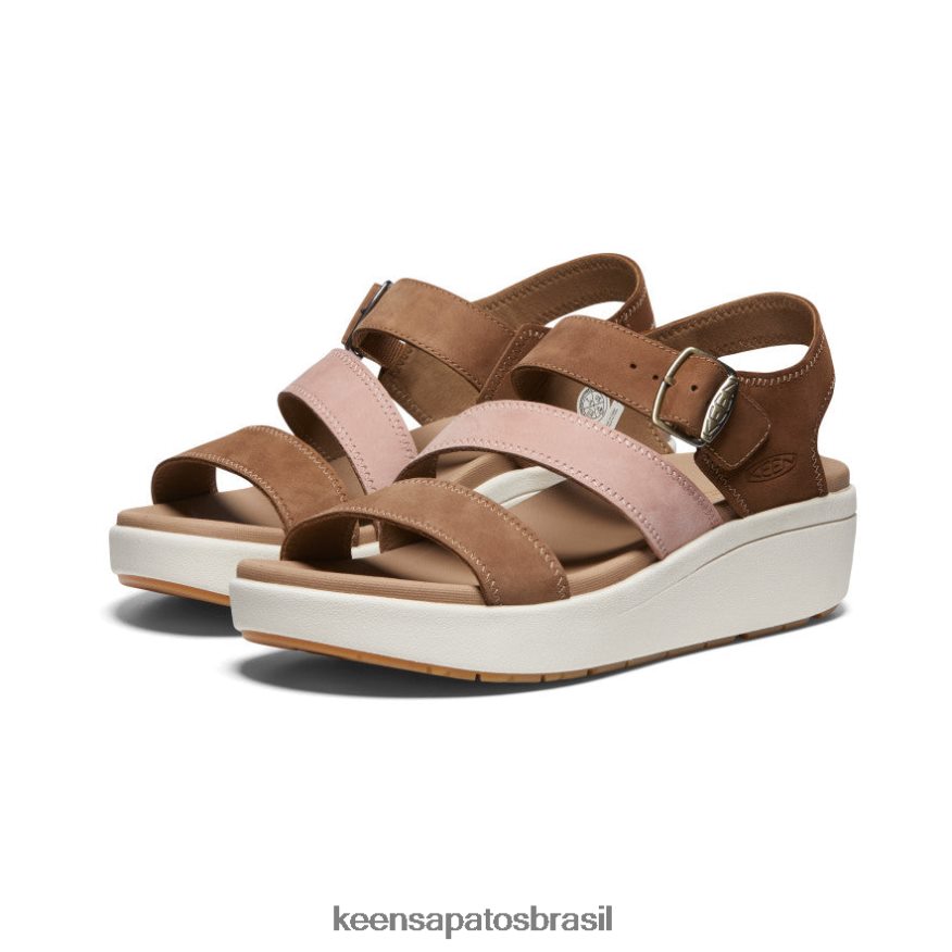 KEEN calçados J8VDXX446 coco torrado/fulvo alça traseira elecity mulheres