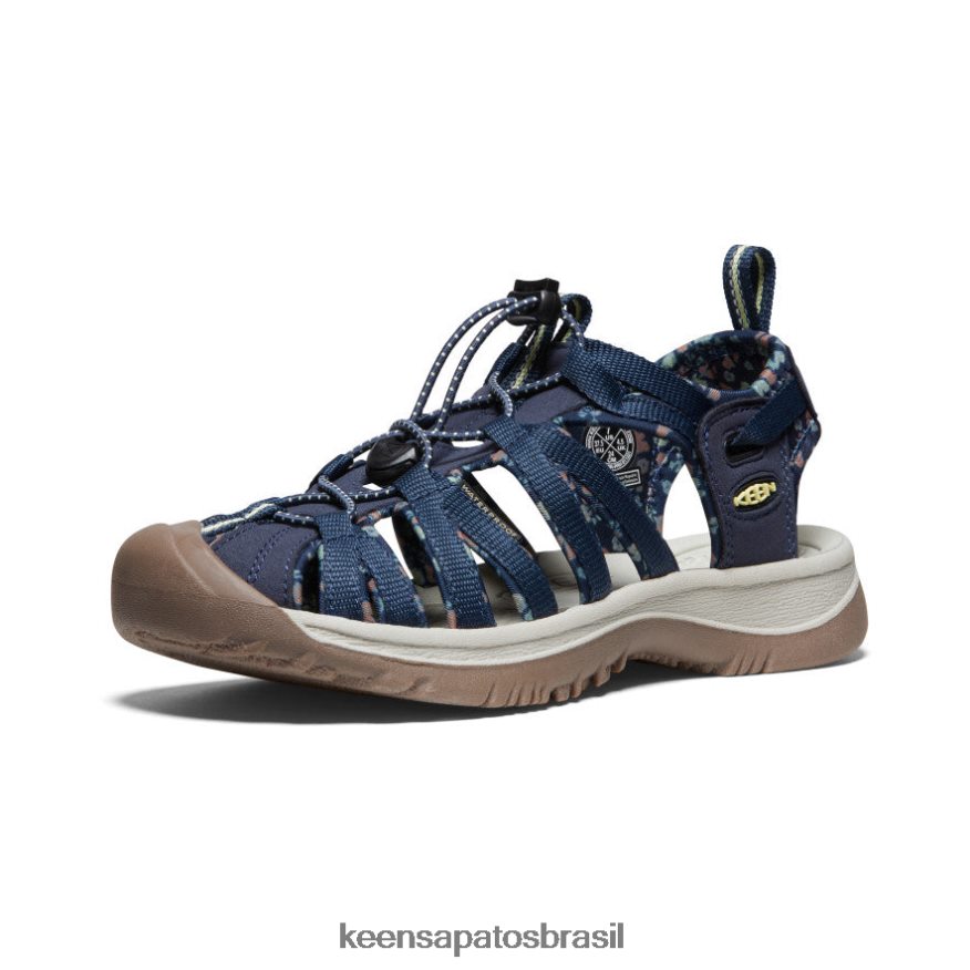 KEEN calçados J8VDXX525 marinha/bétula sussurrar mulheres