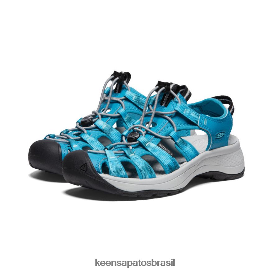 KEEN calçados J8VDXX553 musgo marinho/tie dye sandália astoria west mulheres