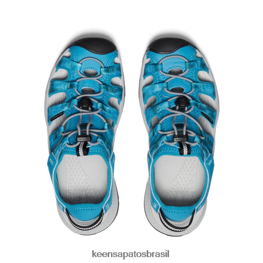 KEEN calçados J8VDXX553 musgo marinho/tie dye sandália astoria west mulheres