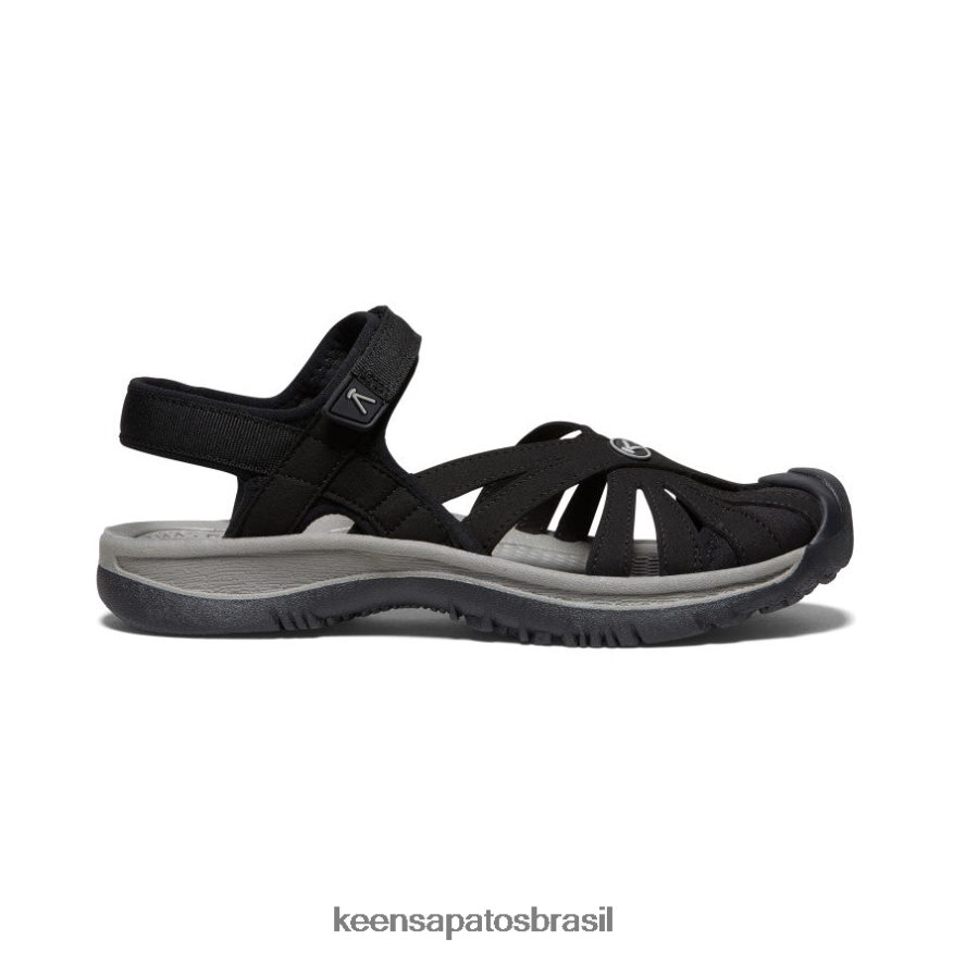 KEEN calçados J8VDXX563 preto/cinza neutro sandália rosa mulheres