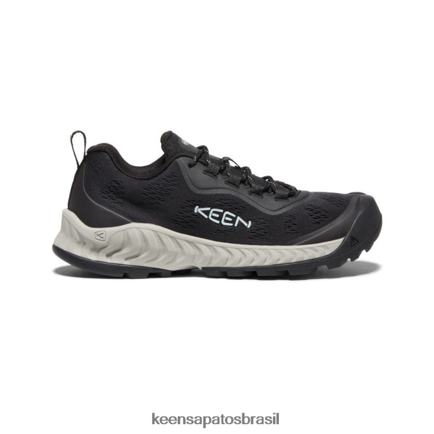KEEN calçados J8VDXX461 vidro preto/azul velocidade nxis mulheres