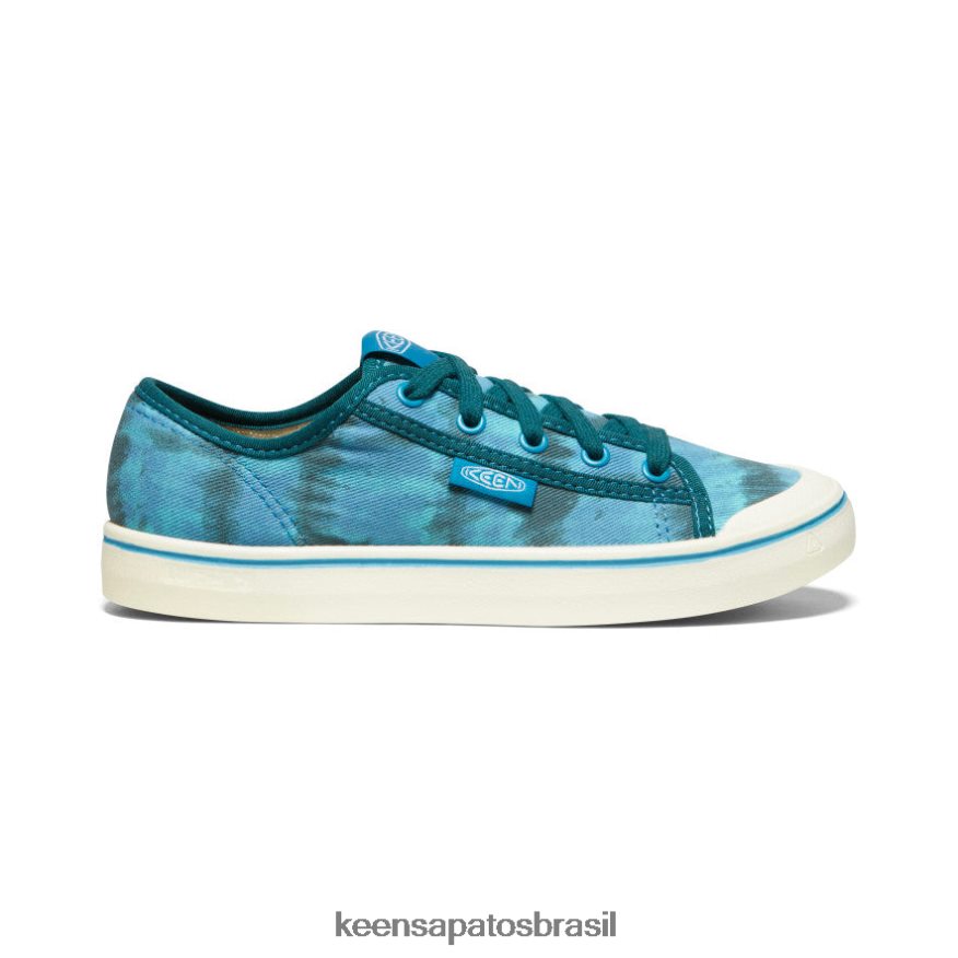 KEEN calçados J8VDXX501 tie-dye musgo marinho/branco estrela tênis elsa v mulheres