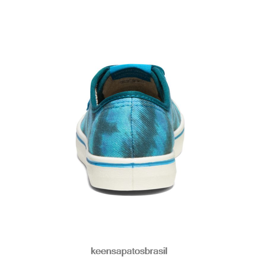 KEEN calçados J8VDXX501 tie-dye musgo marinho/branco estrela tênis elsa v mulheres