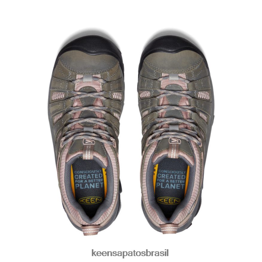 KEEN calçados J8VDXX537 garoa/fulvo viajante mulheres