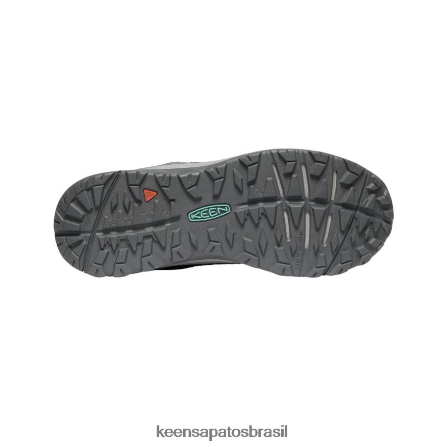 KEEN calçados J8VDXX592 cinza aço/onda oceano sapato impermeável terradora ii mulheres