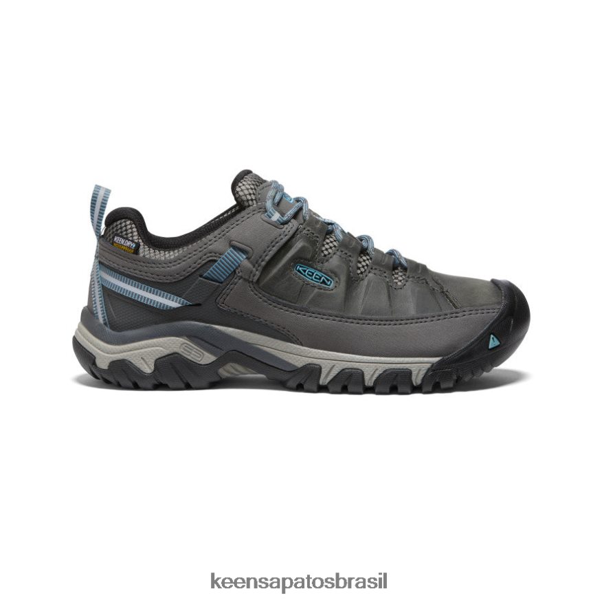 KEEN calçados J8VDXX606 ímã/azul atlântico targhee iii à prova d'água mulheres